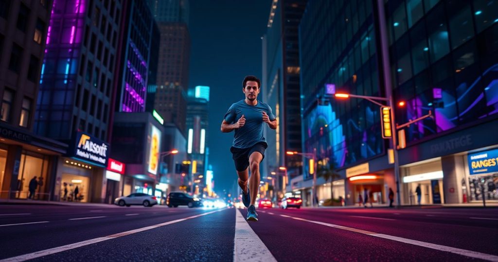 Corridas urbanas noturnas