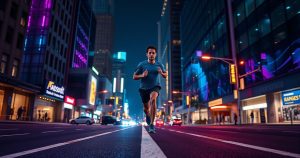Corridas urbanas noturnas