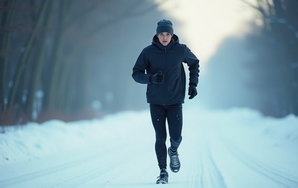 Como correr com clima frio