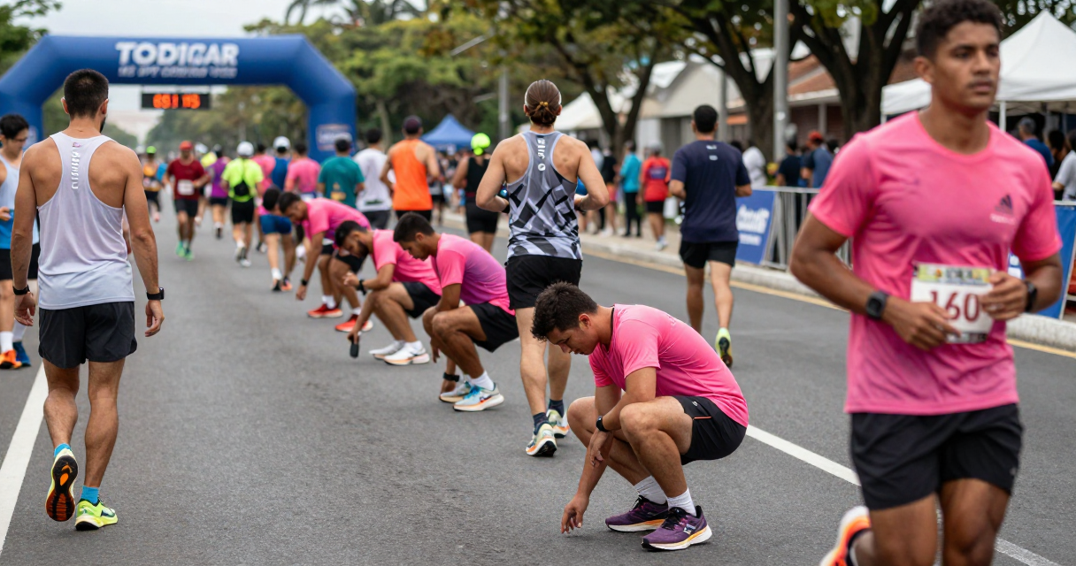 Como se preparar para a primeira maratona — Logística da Prova