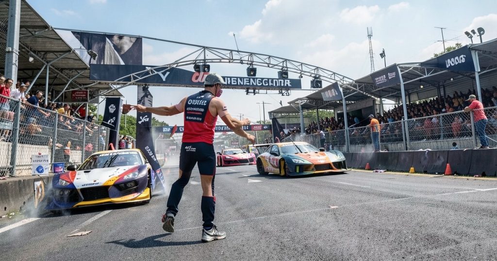 Como funciona a pontuação em circuitos de corrida
